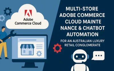 Multi-Store Adobe Commerce Cloud Maintenance & Chatbot Automation for an Australian Luxury Retail Conglomerate